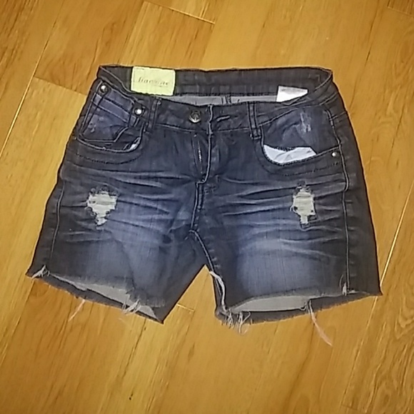 Machine Pants - Denim Blue Shorts
